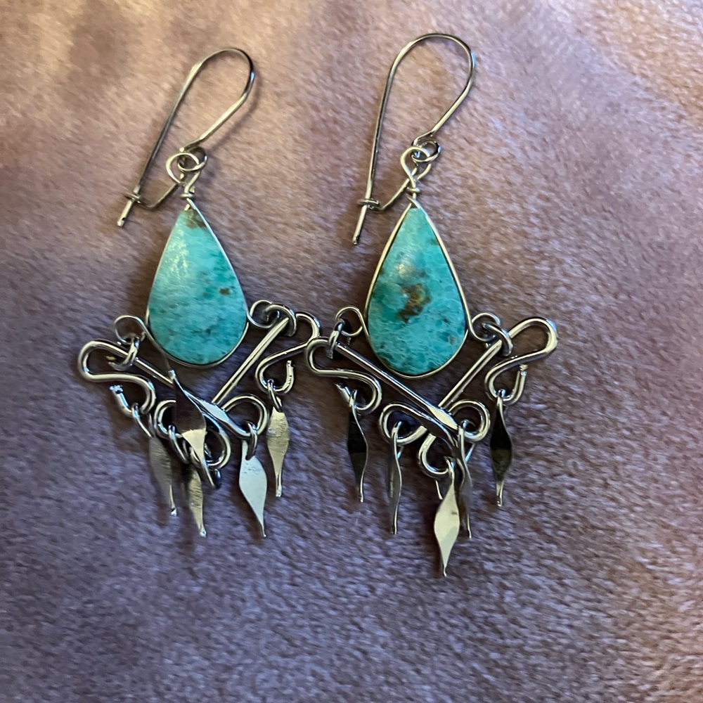 Turquoise Dangle Earrings